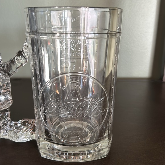 Coca-Cola Glass Mug with Santa Handle - Picture 7 of 9
